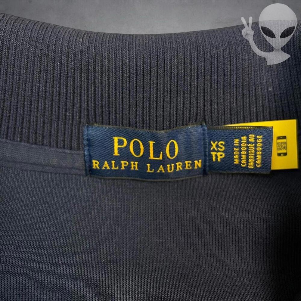 Polo Ralph Lauren Track Jacket XS Navy Striped Athletic - Picture 5 of 7